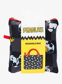 Peanuts Woodstock and Snoopy Joe Cool Allover Print Reusable Tote Bag — BoxLunch Exclusive