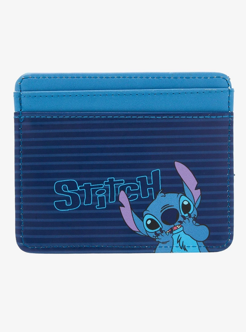 Disney Lilo & Stitch Embroidered Stitch Cardholder — BoxLunch Exclusive