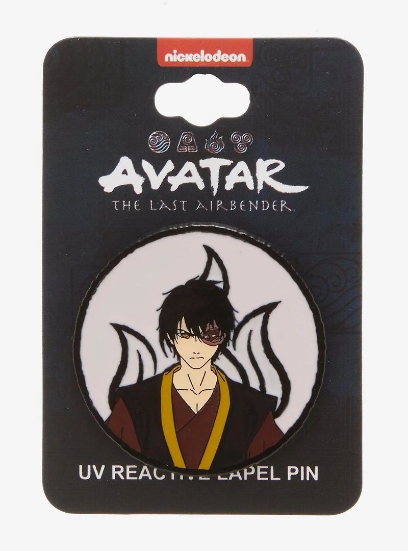 Avatar: The Last Airbender Zuko UV Reactive Enamel Pin - BoxLunch Exclusive