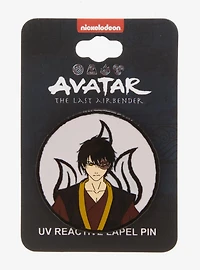 Avatar: The Last Airbender Zuko UV Reactive Enamel Pin - BoxLunch Exclusive