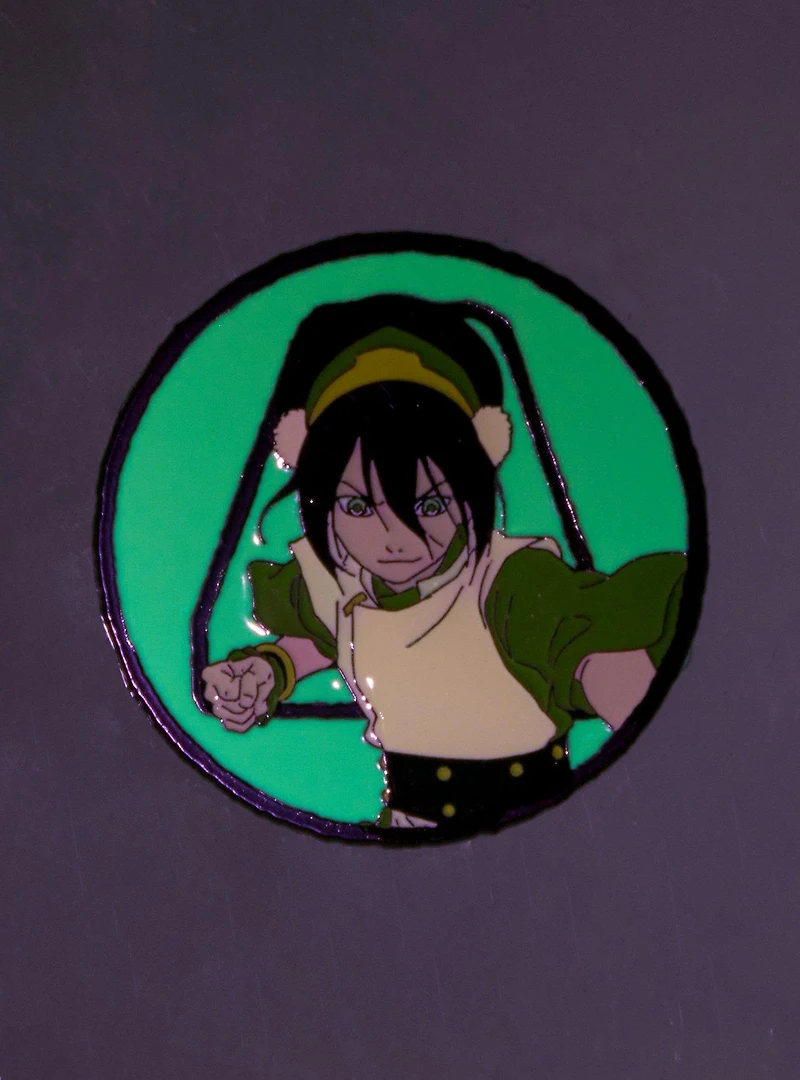 Avatar: The Last Airbender Toph UV Reactive Enamel Pin - BoxLunch Exclusive