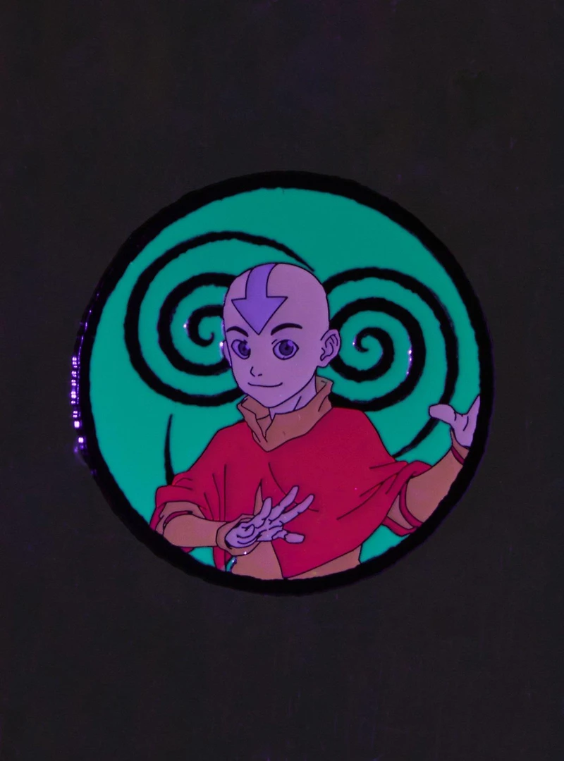 Avatar: The Last Airbender Aang UV Reactive Enamel Pin - BoxLunch Exclusive