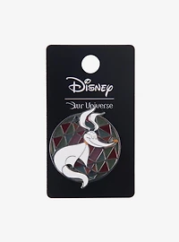 Disney The Nightmare Before Christmas Zero Stained Glass Enamel Pin — BoxLunch Exclusive