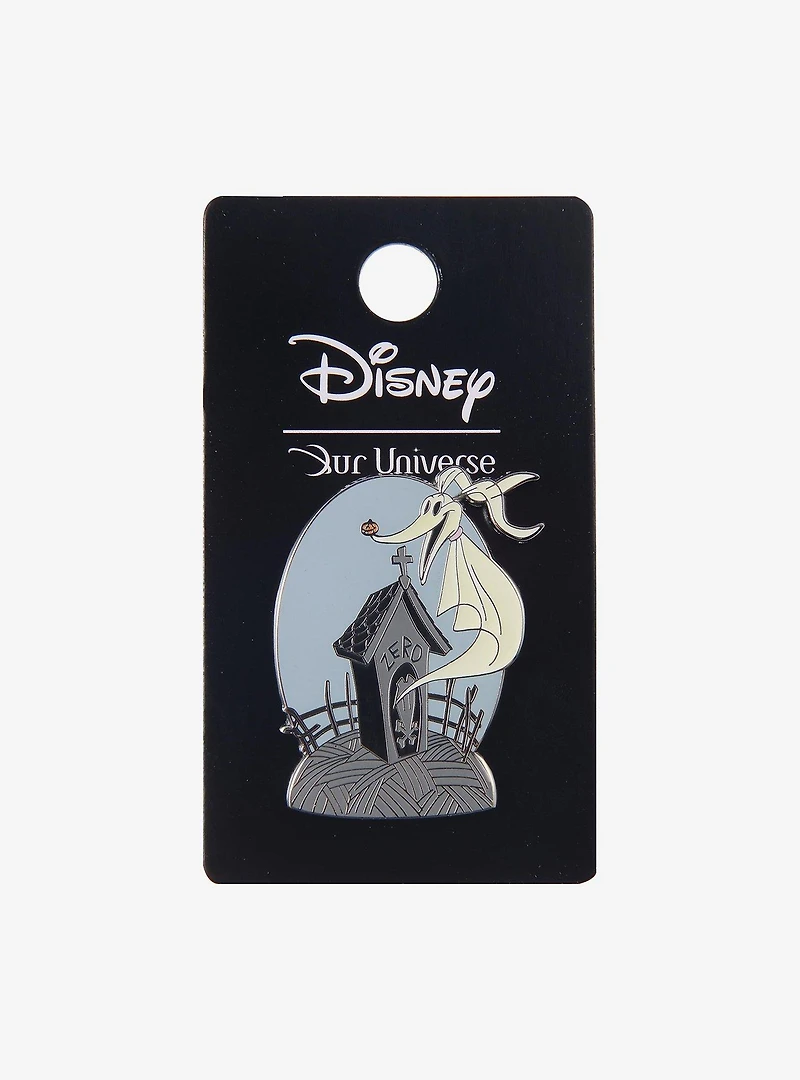 Our Universe Disney The Nightmare Before Christmas Zero Graveyard Enamel Pin — BoxLunch Exclusive