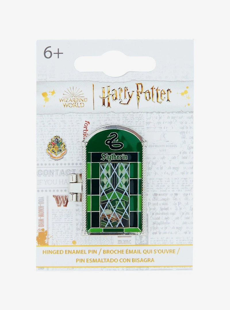 Loungefly Harry Potter Slytherin Window Hinge Enamel Pin — BoxLunch Exclusive