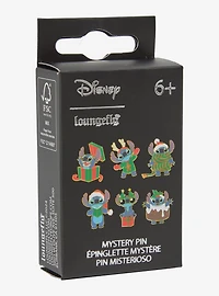 Loungefly Disney Lilo & Stitch Holiday Outfits Blind Box Enamel Pin - BoxLunch Exclusive