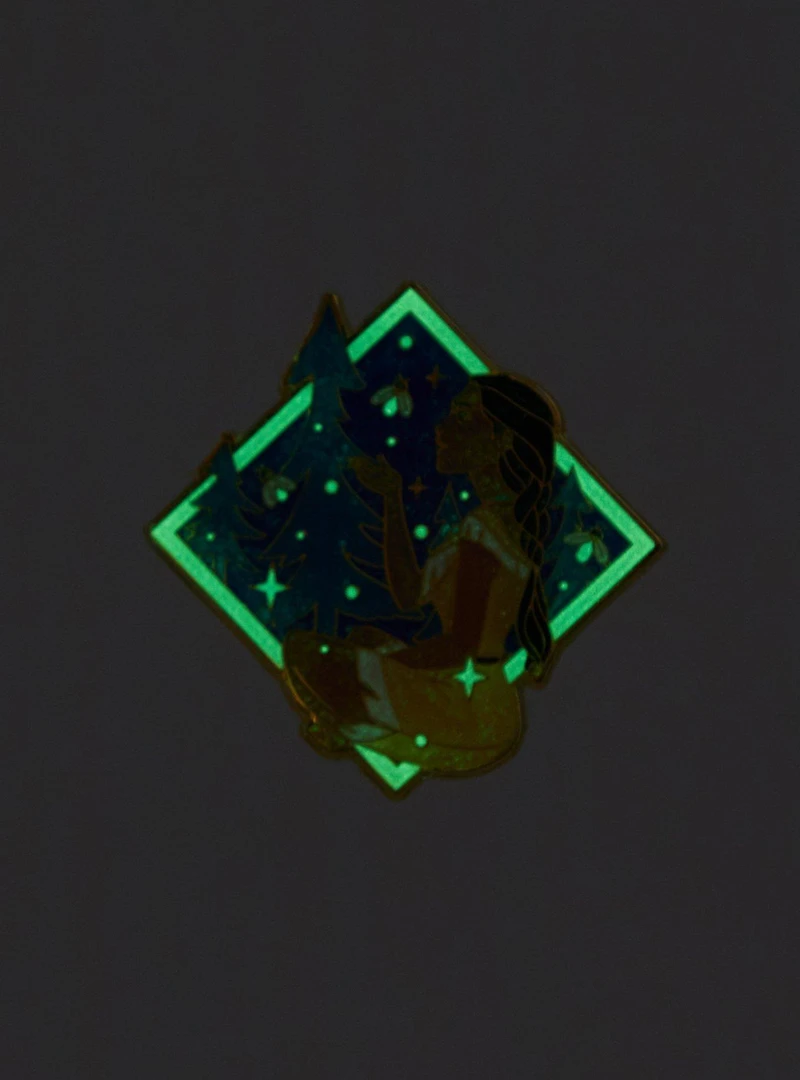 Loungefly Disney Pocahontas Night Sky Glow-in-the-Dark Enamel Pin