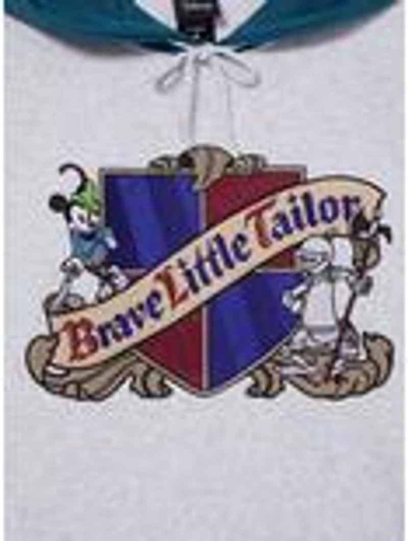 Disney Brave Little Tailor Mickey Mouse Crest Hoodie - BoxLunch Exclusive