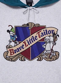 Disney Brave Little Tailor Mickey Mouse Crest Hoodie - BoxLunch Exclusive
