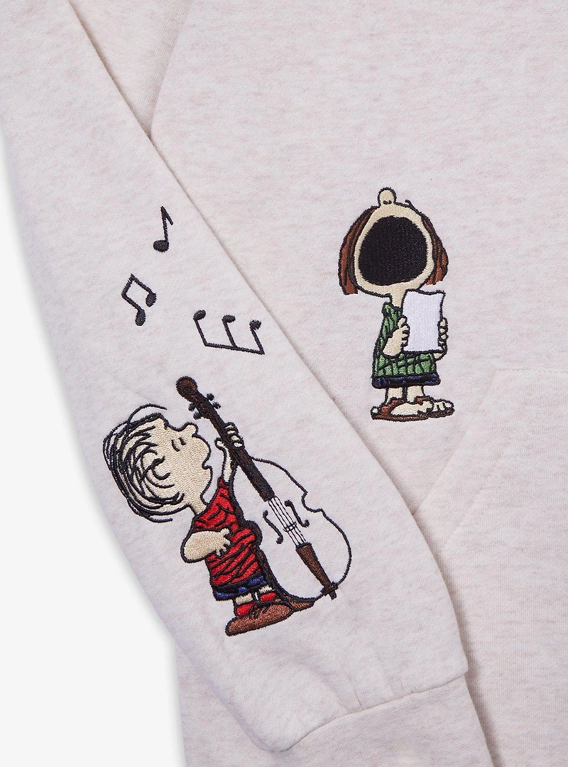 Peanuts Charlie Brown & Gang Embroidered Hoodie - BoxLunch Exclusive