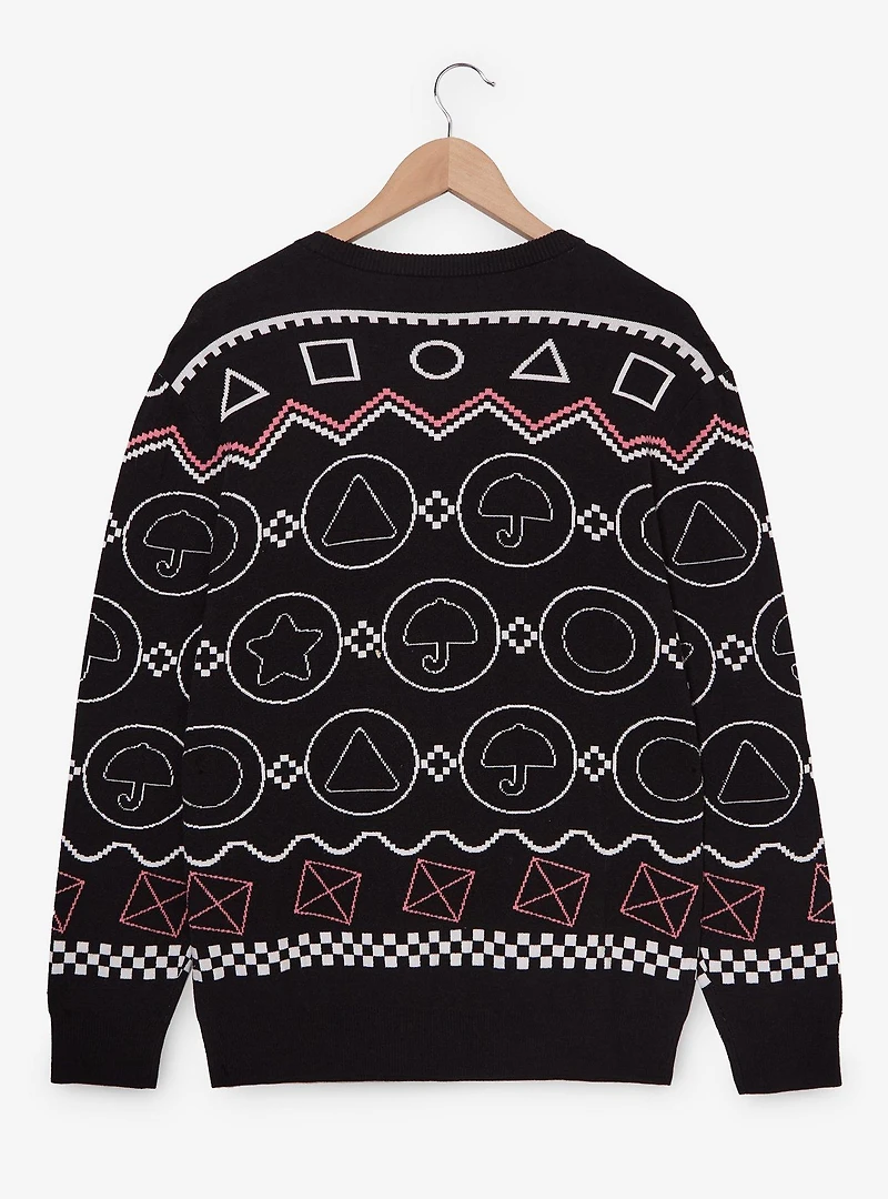 Squid Games Young-hee Holiday Sweater — BoxLunch Exclusive