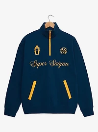 Dragon Ball Z Super Saiyan Quarter Zip Sweatshirt - BoxLunch Exclusive