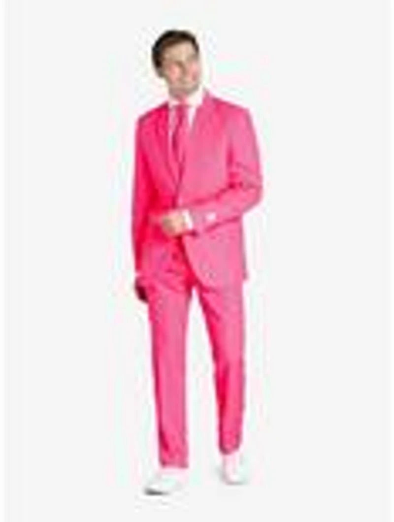 Neon Pink Power Suit