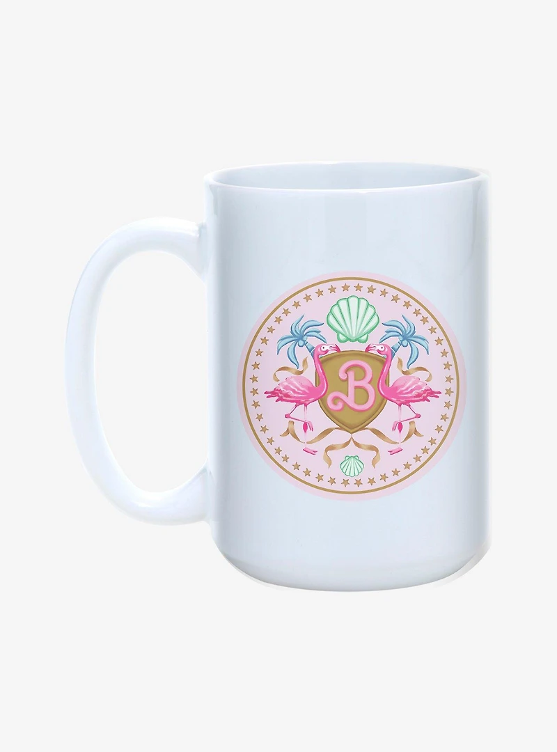 Barbie The Movie Malibu Barbie Beach Party Crest 15OZ Mug
