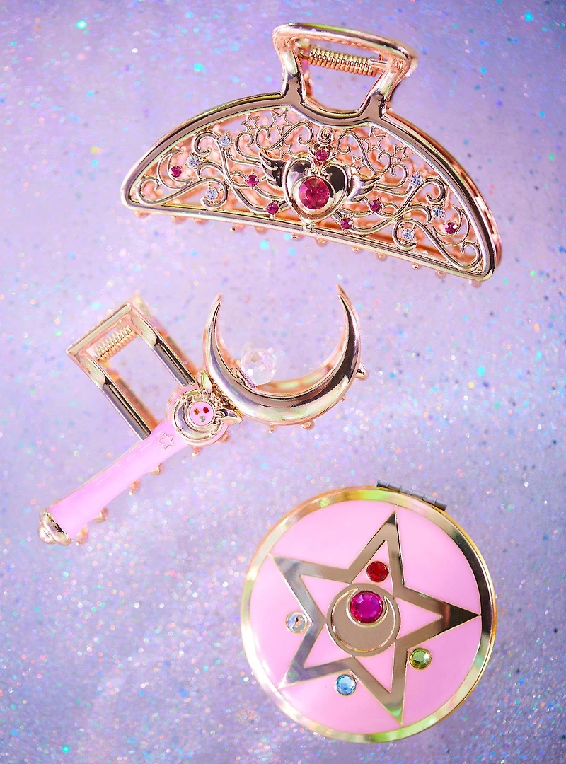 Pretty Guardian Sailor Moon Ornate Rhinestone Claw Clip — BoxLunch Exclusive