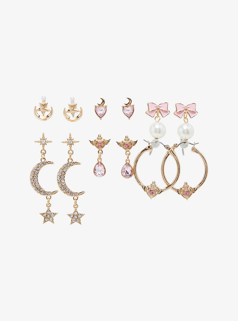 Pretty Guardian Sailor Moon Celestial Icons Earring Set - BoxLunch Exclusive