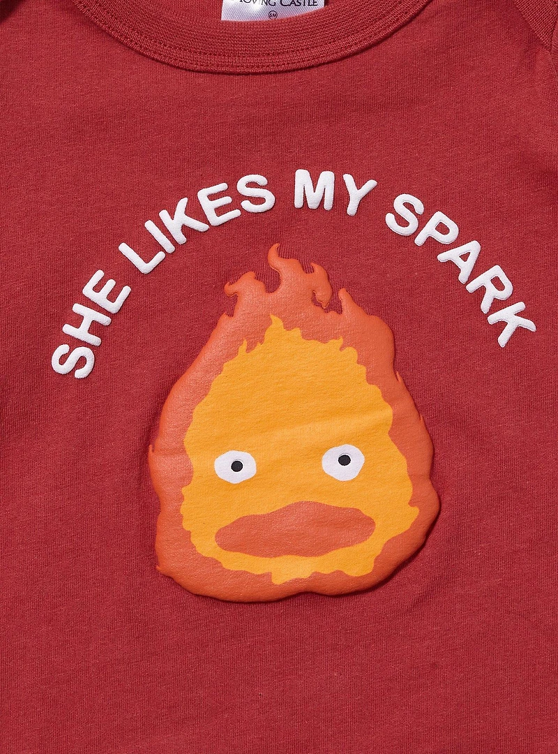 Studio Ghibli Howl's Moving Castle Calcifer Infant One-Piece & Pants Set - BoxLunch Exclusive