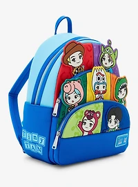 Loungefly Disney Pixar Toy Story x Tiny Tan Multi-Character Portrait Mini Backpack