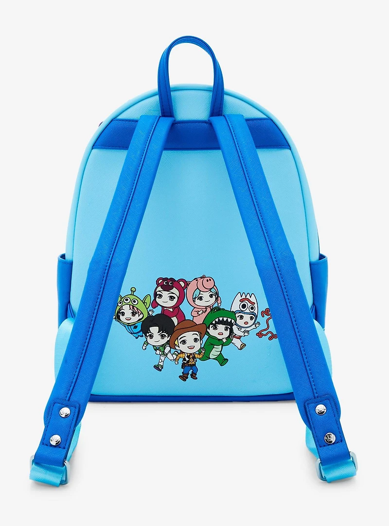 Loungefly Disney Pixar Toy Story x Tiny Tan Multi-Character Portrait Mini Backpack
