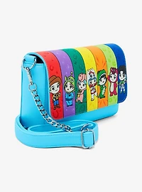 Loungefly Disney Pixar Toy Story x Tiny Tam Character Panel Portrait Crossbody Bag