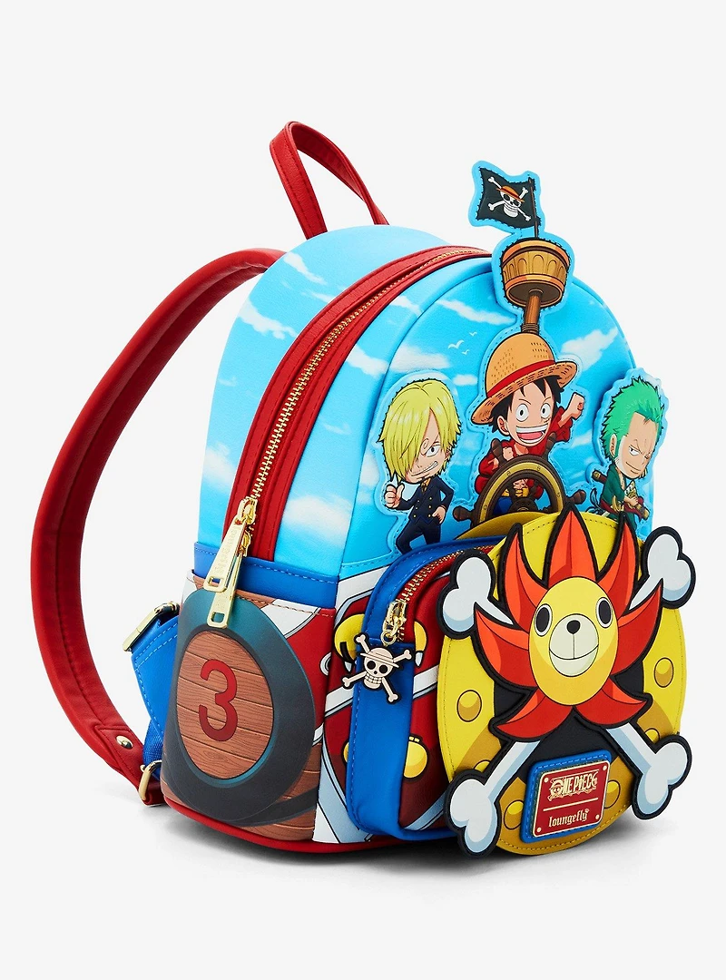 Loungefly One Piece Thousand Sunny Figural Mini Backpack