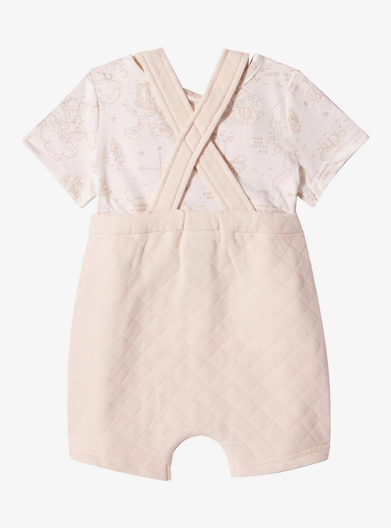 Disney Winnie the Pooh Characters Quilted Infant T-Shirt & Overall Set - BoxLunch Exclusive