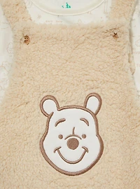 Disney Winnie the Pooh Sherpa Bear Infant Overall & Shirt Set