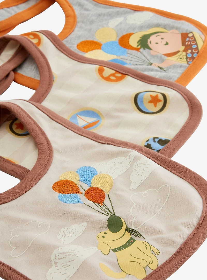 Disney Pixar Up Russell & Dug Bib Set