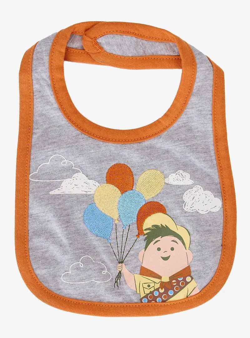 Disney Pixar Up Russell & Dug Bib Set