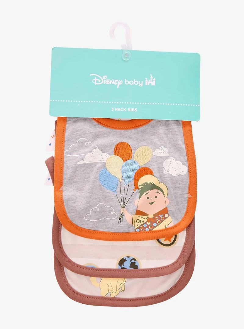 Disney Pixar Up Russell & Dug Bib Set