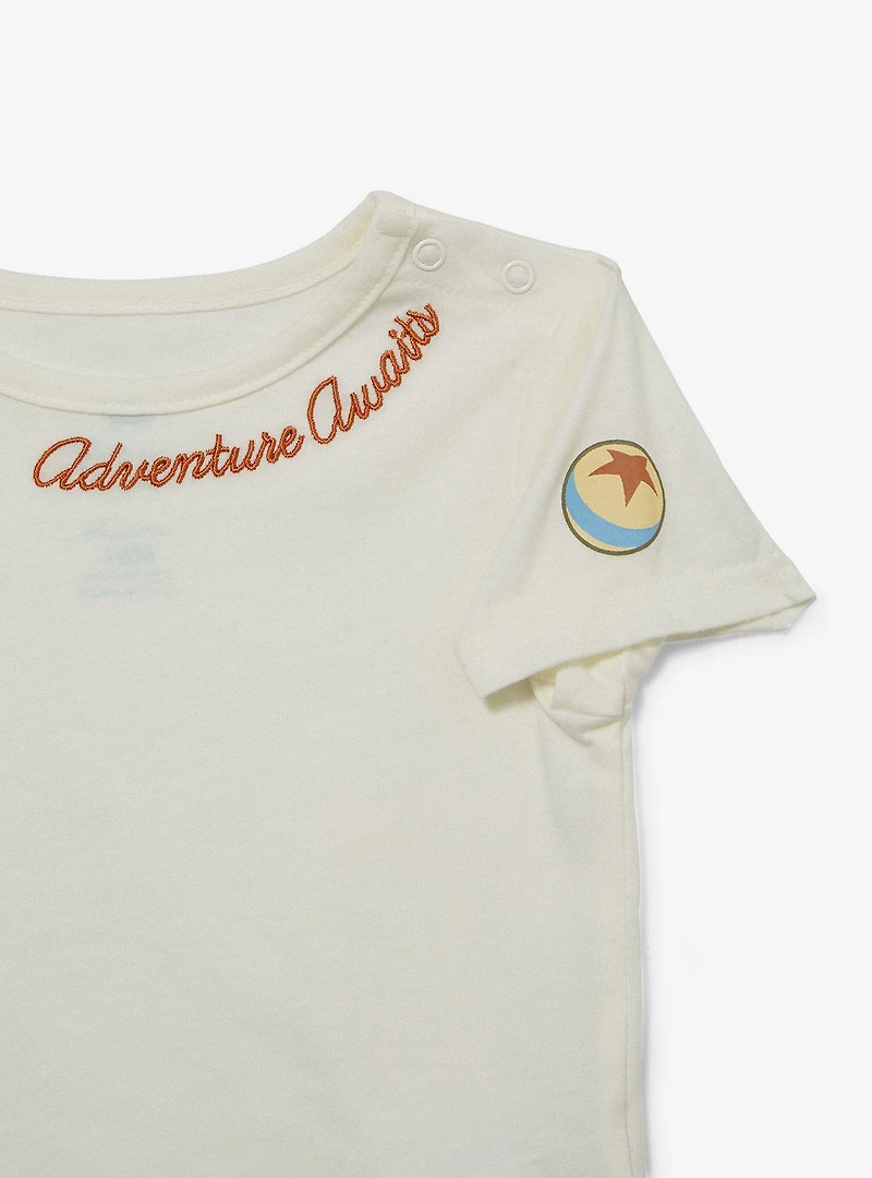 Disney Pixar Up Russell Quilted Infant T-Shirt & Overall Set