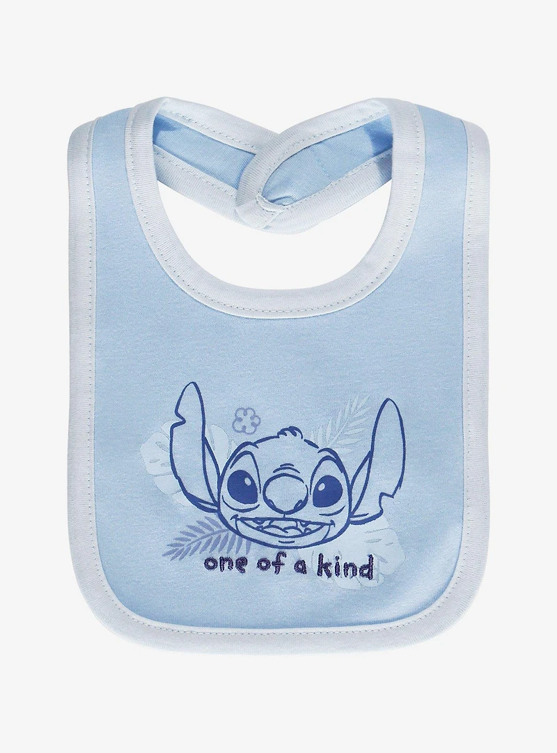 Disney Lilo & Stitch Angel & Stitch Blue Bib Set