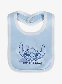 Disney Lilo & Stitch Angel & Stitch Blue Bib Set
