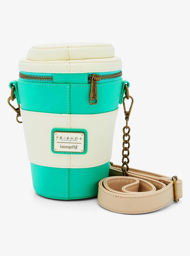 Loungefly Friends Central Perk Coffee Cup Figural Crossbody Bag