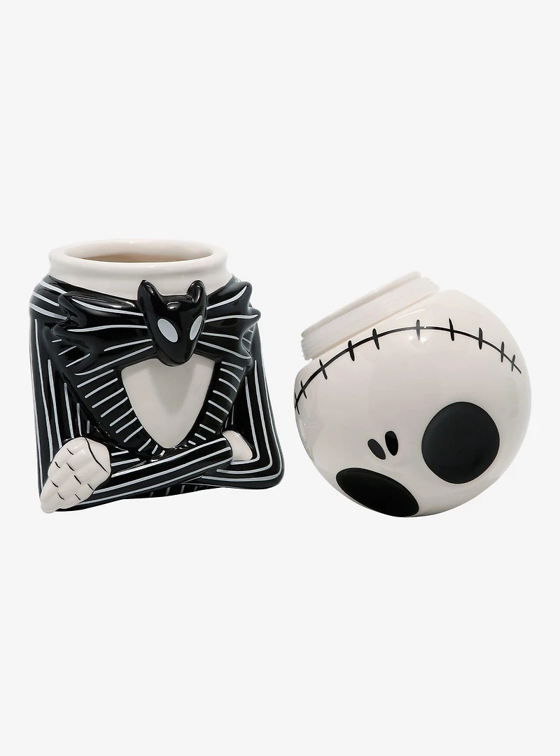 Disney The Nightmare Before Christmas Jack Skellington Figural Cookie Jar