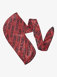 Naruto Shippuden Akatsuki Reversible Durag