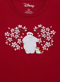 Disney Big Hero 6 Baymax Cherry Blossom Women's T-Shirt - BoxLunch Exclusive