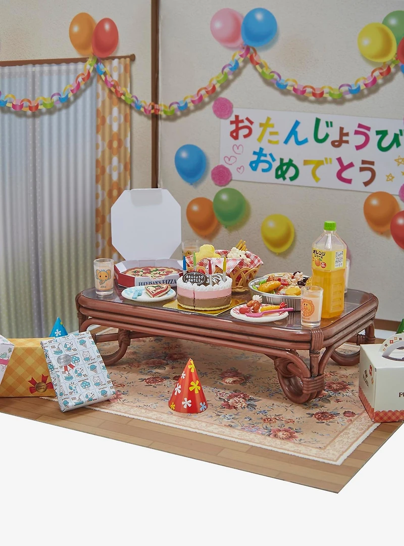 Re-Ment Petit Sample Series Wakuwaku Birthday Party Set