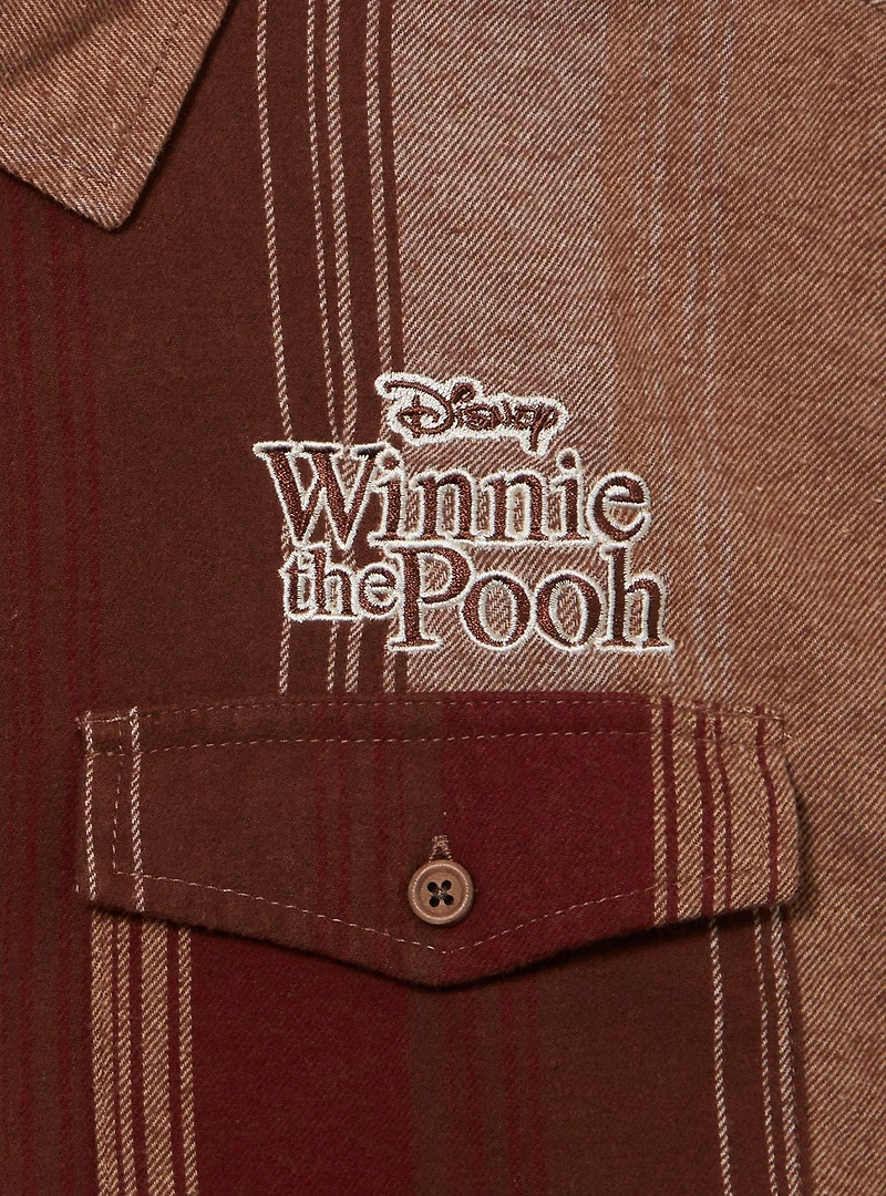 Disney Winnie the Pooh Striped Western Flannel - BoxLunch Exclusive