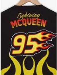 Disney Pixar Cars Lightning McQueen Flaming Checkered Women's Plus Cardigan — BoxLunch Exclusive