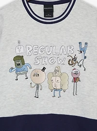 Regular Show Group Portrait Panel Crewneck - BoxLunch Exclusive