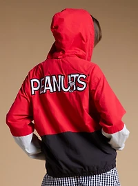Peanuts Snoopy Joe Cool Color Block Windbreaker - BoxLunch Exclusive