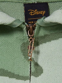 Her Universe Disney The Princess and Frog Tiana Wave Knit Women's Plus Zip Hoodie - BoxLunch Exclusive