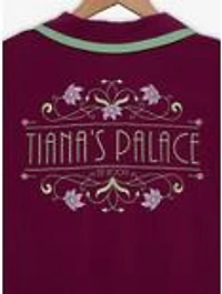 Disney the Princess and Frog Tiana's Palace Women's Plus Cropped Woven Button-Up — BoxLunch Exclusive