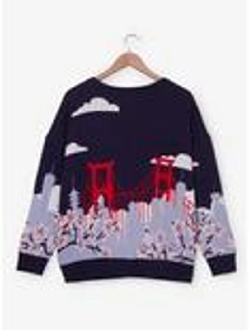 Disney Big Hero 6 Baymax San Fransokyo Women's Plus Cardigan — BoxLunch Exclusive