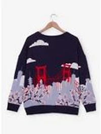 Disney Big Hero 6 Baymax San Fransokyo Women's Plus Cardigan — BoxLunch Exclusive