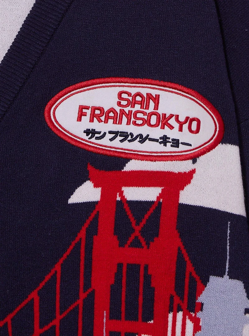 Disney Big Hero 6 Baymax San Fransokyo Women's Plus Cardigan — BoxLunch Exclusive