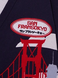 Disney Big Hero 6 Baymax San Fransokyo Women's Plus Cardigan — BoxLunch Exclusive