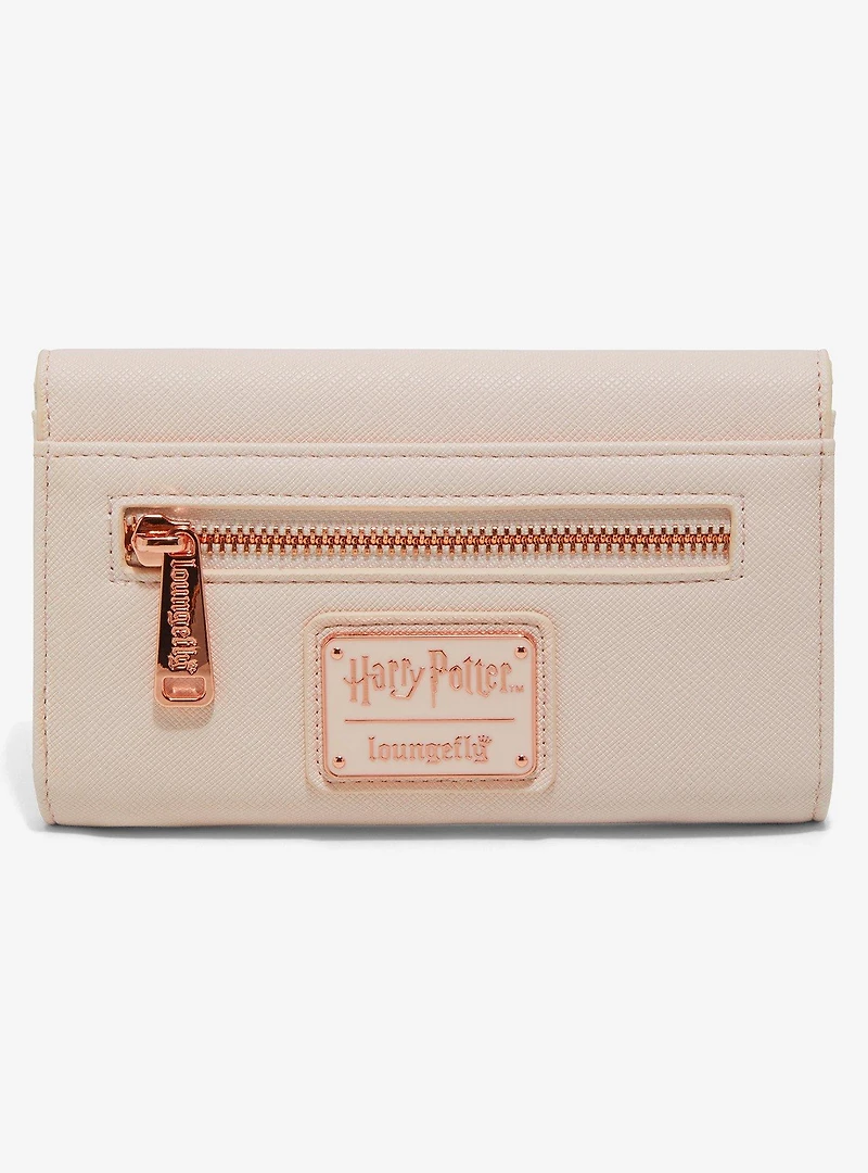 Loungefly Harry Potter Elder Wand Blush Pink Wallet — BoxLunch Exclusive