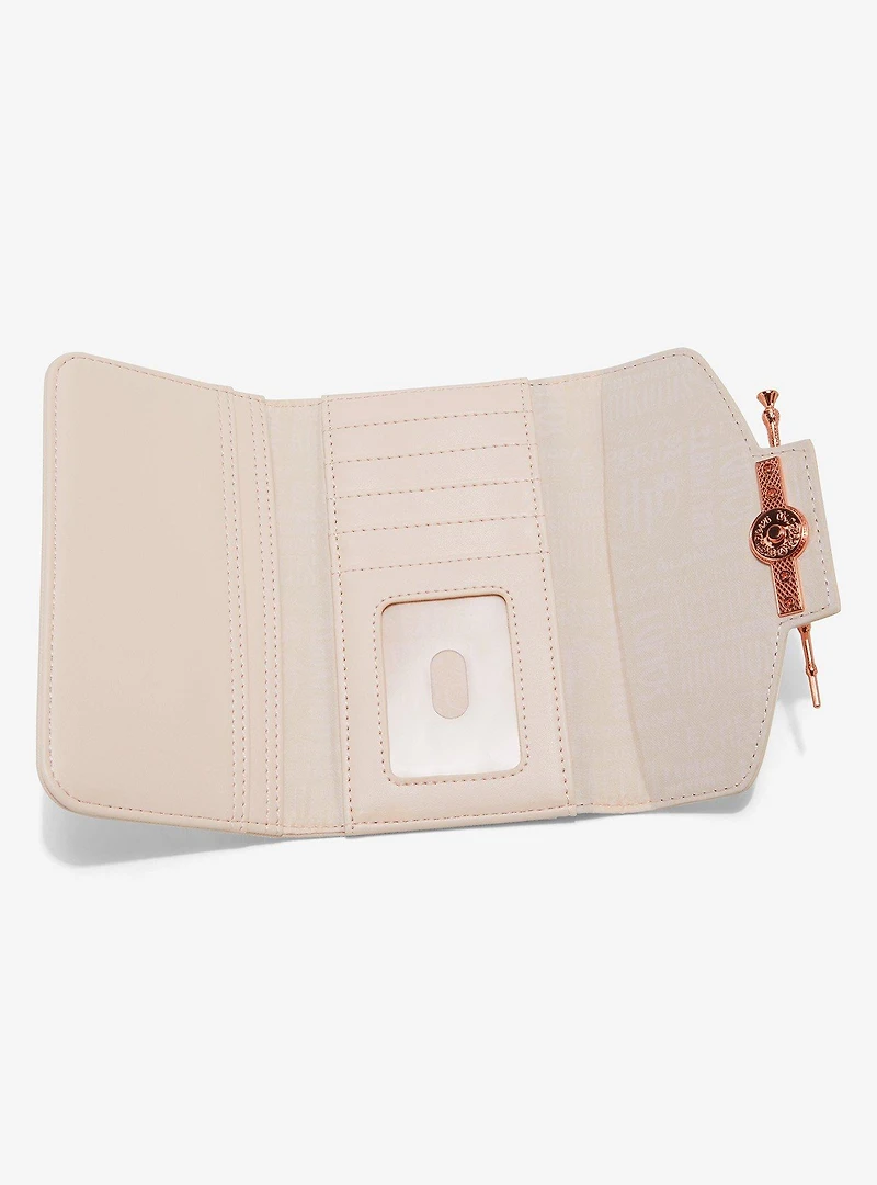 Loungefly Harry Potter Elder Wand Blush Pink Wallet — BoxLunch Exclusive